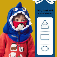 Load image into Gallery viewer, Kids Winter Fleece Warmer Balaclava Cap Thermal Tactical Military Helmet Windproof Full Face Mask Cover Ski Beanies For Boy Girl Women Camouflage Balaclava Face Scarf Mask Sunscreen Dustproof Army Cycling Hunting Fishing Tactical Airsoft Hat Men Women