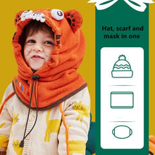 Load image into Gallery viewer, Kids Winter Fleece Warmer Balaclava Cap Thermal Tactical Military Helmet Windproof Full Face Mask Cover Ski Beanies For Boy Girl Women Camouflage Balaclava Face Scarf Mask Sunscreen Dustproof Army Cycling Hunting Fishing Tactical Airsoft Hat Men Women