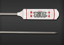 Load image into Gallery viewer, Kitchen Digital BBQ Food Thermometer Meat Cake Candy Fry Grill Dinning Household Waterproof Instant Read Meat Thermometer for Cooking Digital Food Thermometer For Cooking IP67 Waterproof Kitchen Thermometer Probe With Cooking Thermometer Oven Tool