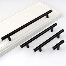 Load image into Gallery viewer, Kitchen Door T Bar Pull Straight Handle Knobs Cabinet Pull Diameter 10mm Stainless Steel Handles Furniture Hardware Kitchen Door T Bar Straight Handle Pull Knobs Furniture Hardware Assist Bath Handle