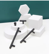 Load image into Gallery viewer, Kitchen Door T Bar Pull Straight Handle Knobs Cabinet Pull Diameter 10mm Stainless Steel Handles Furniture Hardware Kitchen Door T Bar Straight Handle Pull Knobs Furniture Hardware Assist Bath Handle