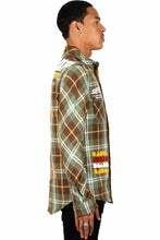 Load image into Gallery viewer, BISQUE Men's premium flannel button down shirt