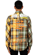Load image into Gallery viewer, BISQUE Men's premium flannel button down shirt