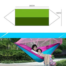 Load image into Gallery viewer, Bug-Free Camp Hammock: Ultimate Peace from Insects - Durable 210T Nylon Fabric