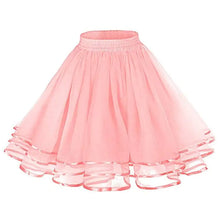 Load image into Gallery viewer, Three-Layer Ribbon Grenadine Soft Girl Skirt - # GIAA23710003