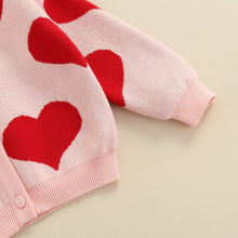 Load image into Gallery viewer, Heart Knitted Baby Sweater - # BAAA111310001