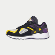 Load image into Gallery viewer, LA Gear Men's Catapult Light-Up Lowtop | Black x Purple x Yellow