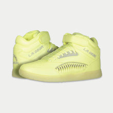 Load image into Gallery viewer, LA Gear Women’s Flame Hightop | Neon Yellow Glow