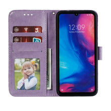 Load image into Gallery viewer, Lace Flower Leather Wallet Case For Xiaomi Redmi Note 11 10 Pro 7 6 8 8t Redmi 10c 10a A1 9t 7a 8a 9c 9a Case Mi A3 A2 Lite 9 Phone Case Premium Pu Leather Flip Cover With Card Holder Feature Protective Cover