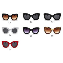 Load image into Gallery viewer, Ladies Fashion Retro Sun Sunglasses For Women Cat Eye Glasses Women/Men Luxury Eyewear For Female Lightweight Frame Glasses For Women Retro Eyewear Unique Style Eyeglasses