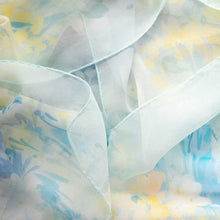 Load image into Gallery viewer, Meadow - Long Silk Scarf - Sky Blue