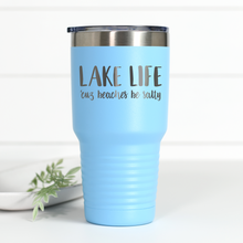 Load image into Gallery viewer, Beaches Be Salty 30 oz Engraved Tumbler