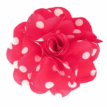 Load image into Gallery viewer, Vittorio Vico Men's Formal Polka Dot Flower Lapel Pin: Flower Pin Suit Accessories Pins for Suit or Tuxedo