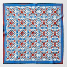 Load image into Gallery viewer, Barbaresco - Silk Neckerchief - Blue and Red