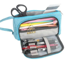 Load image into Gallery viewer, Large Capacity Big Simple Pencil Case For School Stylish Print High Quality Organizer Vintage Pencil Pouch