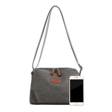 Load image into Gallery viewer, Lavish Style Canvas Crossbody Bag For Women And Girld Travel Bag Lightweighted Casual Shoulder Bag For Females