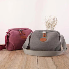 Load image into Gallery viewer, Lavish Style Canvas Crossbody Bag For Women And Girld Travel Bag Lightweighted Casual Shoulder Bag For Females