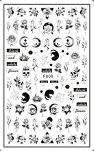 Load image into Gallery viewer, Leaf With Lines Nails Sticker Designer Fruit Nail Art 3D Decals Acrylic Designs Self Adhesive Manicure Slider Stickers Glitter Decals Love Nail Sequins Laser Heart Nail Supplies Sparkle Nail Accessories Star Accessories Heart Nail Art
