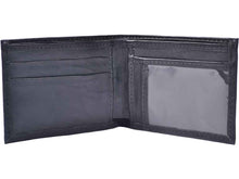 Load image into Gallery viewer, Leather Bifold Wallet with ID Window