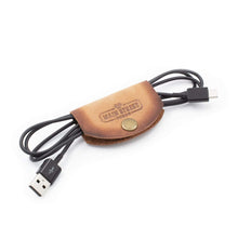 Load image into Gallery viewer, Leather Cord Wraps / Cable Organizers