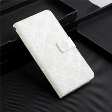 Load image into Gallery viewer, Leather Flip Case For iphone 11 12 13 Pro Max Mini Case Wallet Card Phone Cover For iphone Genuine Leather 2 in 1 Flip Simple Magnetic Cover For iPhone