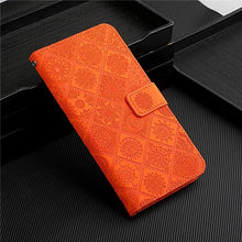 Load image into Gallery viewer, Leather Flip Case For iphone 11 12 13 Pro Max Mini Case Wallet Card Phone Cover For iphone Genuine Leather 2 in 1 Flip Simple Magnetic Cover For iPhone