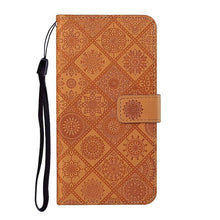 Load image into Gallery viewer, Leather Flip Case For iphone 11 12 13 Pro Max Mini Case Wallet Card Phone Cover For iphone Genuine Leather 2 in 1 Flip Simple Magnetic Cover For iPhone