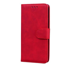 Load image into Gallery viewer, Leather Phone Case Wallet Cover For iPhone XR XS 10 11 Pro 12 mini 13 Pro Max Flip Stand Case Simple Skin-Friendly PU Leather Case Wallet Protective Case Flip Shockproof Mobile Phone Case