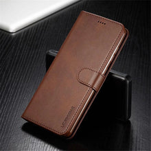 Load image into Gallery viewer, Leather Wallet Case for Xiaomi 12T 12X 11T Mi 11 Lite Poco M4 M3 X4 X3 Pro F3 Redmi 10C 9C 9A Note 11S 10 9S 8T Pro Flip Cover Card Holder Wallet Flip Protective Phone Case