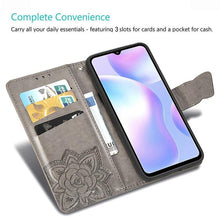 Load image into Gallery viewer, Leather Wallet Case For Xiaomi Redmi 10A 10C 9 9A 9C 9T 8 8A 7 7A 6 6A Case Redmi Note 11 11E 11S 10 10S 9 9S 8 8T 7 Pro Cover Wallet Flip Cover with Mobile Phone Holder and Card Slot Magnetic PU Leather Wallet Case