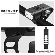 Load image into Gallery viewer, LED Bicycle Light Front USB Rechargeable 1000 Lumen Bike Front Lamp Mountain Bicycle Headlight Adjustable Lightness And Flashlight With Waterproof IPX5 And Large Capacity Battery
