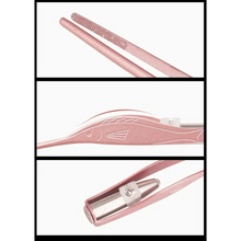 Load image into Gallery viewer, LED Flashlight Stainless Steel Tweezers Ear Pick Clean Colorful Tweezers Tool Hair Removal Care