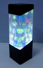 Load image into Gallery viewer, LED Jellyfish Night Light Tank Aquarium Style LED Lamp Sensory Autism Lava Lamp LED Desk Lamp Home Décor USB Power Cute Study Lamps for Bedroom Décor