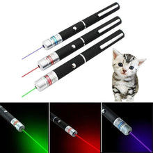 Load image into Gallery viewer, LED Laser Pet Cat Toy Red Dot Light Sight 530Nm 405Nm 650Nm Interactive Pen Pointer For Cats Dogs Pet Interactive Toys Cat Chase Exercise Toys For Indoor Cat Laser Presentation Remotes For Indoor Classroom Teaching