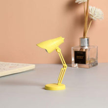 Load image into Gallery viewer, LED Mini Desk Lamp Foldable Magnetic Night Light Bedroom Study Reading Book Lamps With Clip Eye Protection Bedside Lights Decorative Table Lamp Cute Study Lamps for Bedroom Décor