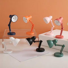 Load image into Gallery viewer, LED Mini Desk Lamp Foldable Magnetic Night Light Bedroom Study Reading Book Lamps With Clip Eye Protection Bedside Lights Decorative Table Lamp Cute Study Lamps for Bedroom Décor