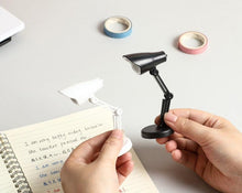 Load image into Gallery viewer, LED Mini Desk Lamp Foldable Magnetic Night Light Bedroom Study Reading Book Lamps With Clip Eye Protection Bedside Lights Decorative Table Lamp Cute Study Lamps for Bedroom Décor