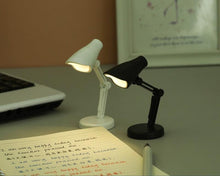 Load image into Gallery viewer, LED Mini Desk Lamp Foldable Magnetic Night Light Bedroom Study Reading Book Lamps With Clip Eye Protection Bedside Lights Decorative Table Lamp Cute Study Lamps for Bedroom Décor