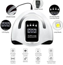 Load image into Gallery viewer, LED UV Gel Nail Curing Lamp