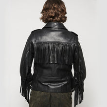Load image into Gallery viewer, Lesley - Women's Motorcycle Leather Jacket - BHBR