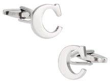Load image into Gallery viewer, Letter C Cufflinks