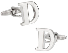 Load image into Gallery viewer, Letter D Cufflinks