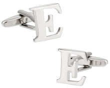 Load image into Gallery viewer, Letter E Cufflinks