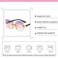Load image into Gallery viewer, Letter NO Party Rimless Irregular Design Sunglasses For Men/Women Fashionable NO Sunglasses for Kids Oversize & Irregular Design Frameless Polygon Glasses For Children