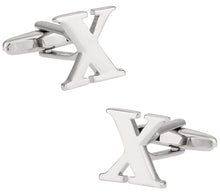 Load image into Gallery viewer, Letter X Cufflinks