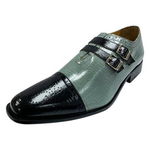 Load image into Gallery viewer, LIBERTYZENO Men's Double Buckle Monk Strap Leather Dress Shoes