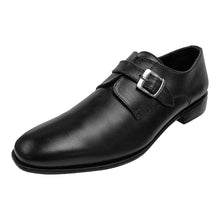 Load image into Gallery viewer, LIBERTYZENO Men's Leather Buckle Monk Strap Dress Shoes