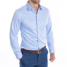 Load image into Gallery viewer, goTIELESS Ultimate Dress Shirt (Light Blue)