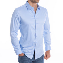 Load image into Gallery viewer, goTIELESS Ultimate Dress Shirt (Light Blue)
