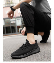 Load image into Gallery viewer, Light Running Comfortable Casual Men's Sneaker Breathable Non-slip Wear-resistant Outdoor Walking Men Sport Flat Breathable Summer Walking Beach Mesh Shoes Comfortable Mesh Athletic Sneakers